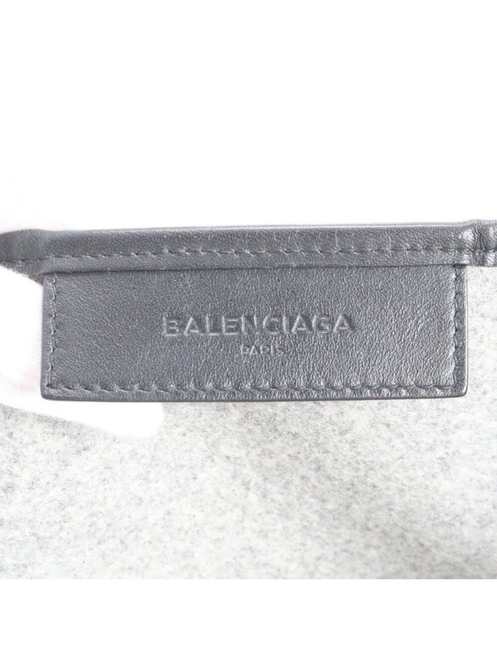 ★SOLD★ Balenciaga Navy Cabas Leather Tote Shoulder Hand Ree - Picture 11 of 12